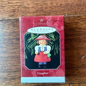 Hallmark Keepsake Ornament - Daughter 1998 "25 years"